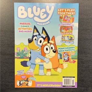 💖5 for $25💖 Bluey Magazine – Puzzles, Games, Activities & More! NWT